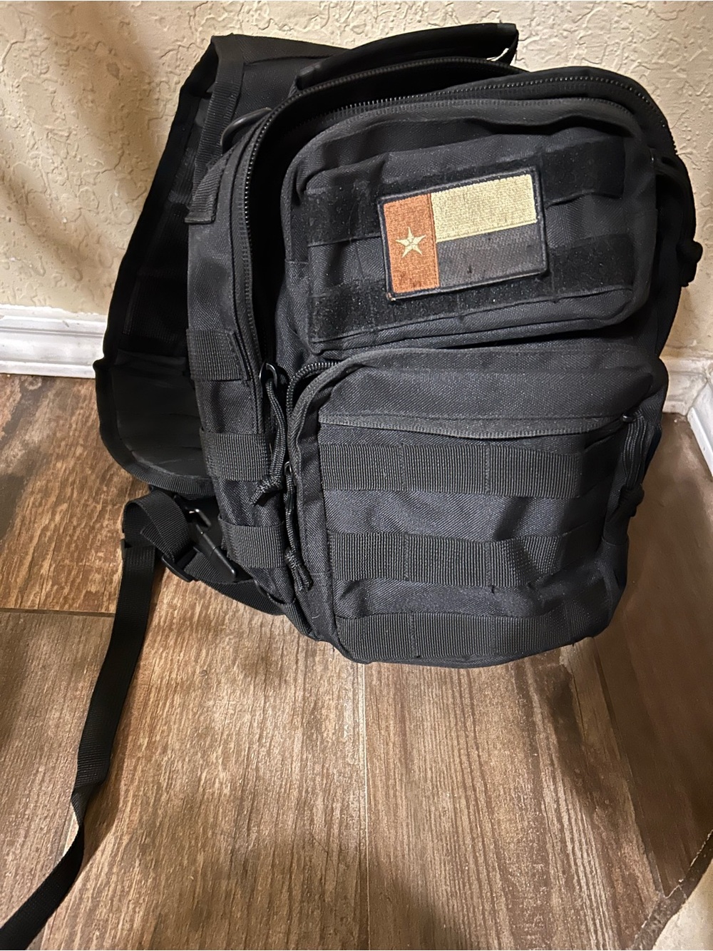 5.11 Tactical Black Messenger Bag with MOLLE Panel